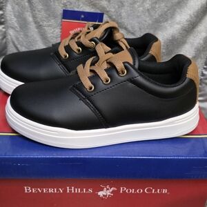 Beverly Hills Polo Club Kids Sneakers in Black and Brown